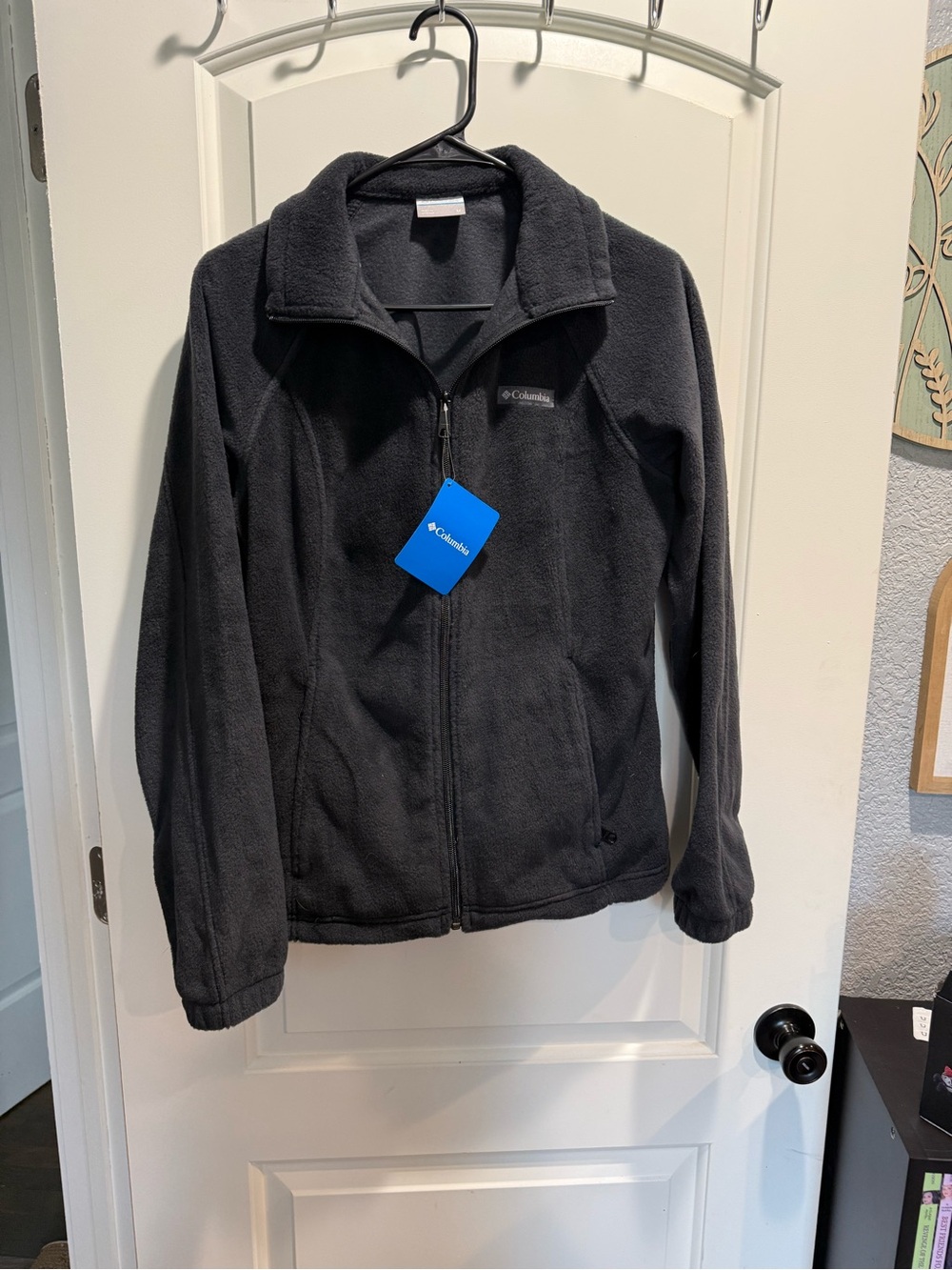 Columbia Women’s Black Full-Zip Utility Fleece Jacket